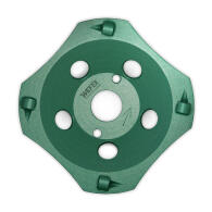 Diamant-Schleifteller PKD-Cup 4 Segmente Ø 125 mm...