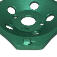 Diamant-Schleifteller PKD-Cup 4 Segmente Ø 125 mm...